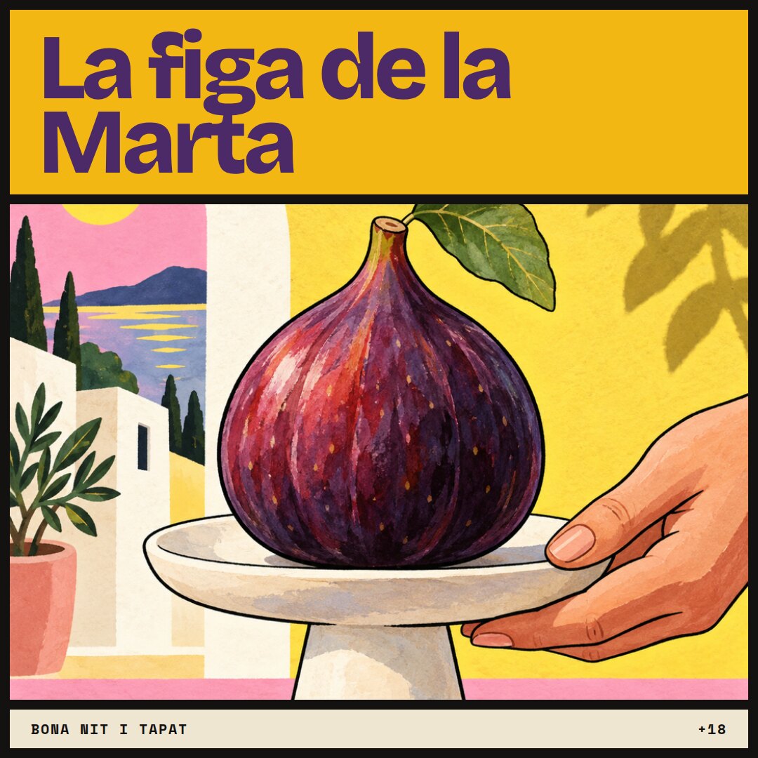 Portada del conte La figa de la Marta